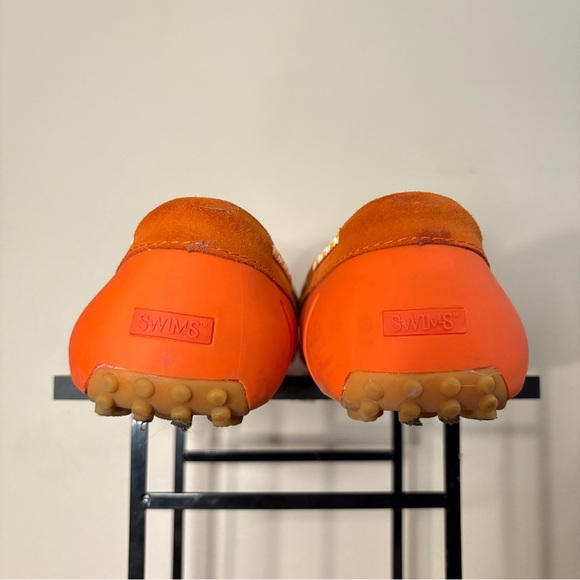 SWIMS Men’s Orange Loafer Watershoes Size 13 - Picture 12 of 16